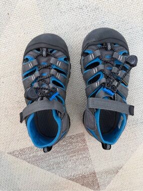 Keen Gray and Blue Outdoor Sandals
